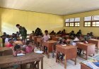 Semangat Belajar Papua: Prajurit TNI Inspirasi Siswa SDN Dagai